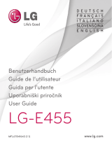 LG LGE455.ANEUWH User manual