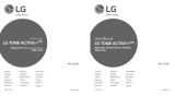 LG HBS-A100-Dark-Blue User manual