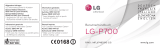 LG LGP700.AORRBK User manual