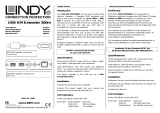 Lindy 300m USB Cat.5 Extender HID User manual