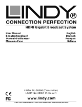 Lindy HDMI, USB, RS232 & IR over Gigabit IP Transmitter User manual