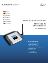 Linksys WPSM54G - Wireless-G PrintServer With Multifunction Printer Support Print Server Owner's manual