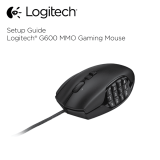 Logitech G600 User manual