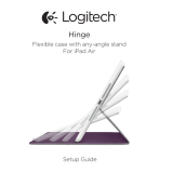 Logitech Hinge Flexible case for iPad Air Installation guide