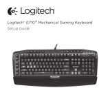 Logitech G710+ Owner's manual