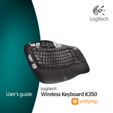 Logitech K350 - Wireless Keyboard User manual