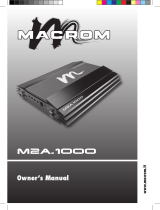 Macrom M2A.1000 User manual