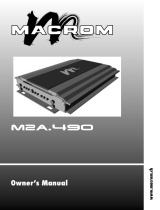 Macrom M2A.490 User manual