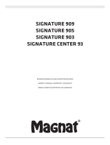 Magnat Audio Signature 903 Owner's manual