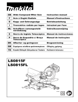 Makita LS0815F Owner's manual