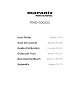 Marantz PMD-100CD User guide