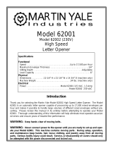 MartinYale 62001 Specification