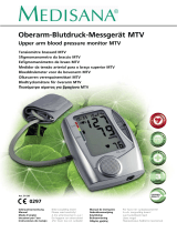 Medisana Bloodpressure monitor MTV Owner's manual