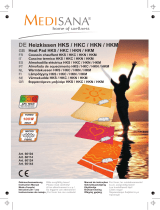 Medisana Heating pad HKM Owner's manual
