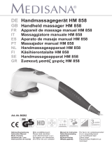 Medisana HM 858 Owner's manual