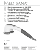 Medisana HM 858 Owner's manual