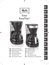 Melitta Easy & EasyTop® 1010 Operating instructions