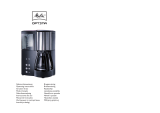 Melitta OPTIMA® M810 Owner's manual