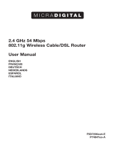Belkin Wireless Cable/ DSL F5D7230ea4-E User manual