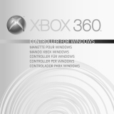 Microsoft Xbox 360 Manette avec fil Windows User manual