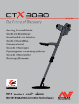 Minelab CTX 3030 Quick start guide