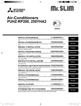 Mitsubishi 250YHA2 Installation guide