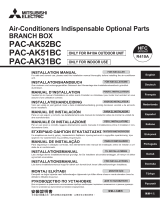 Mitsubishi PAC-AK52BC Installation guide