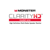 Monster CLARITYHD model one Specification