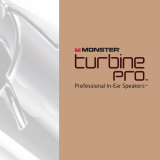 Monster Cable Turbine Pro Gold Audiophile Specification