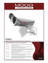 Moog Videolarm Fusion Pressurized and Dust-Proof Housings Operating instructions