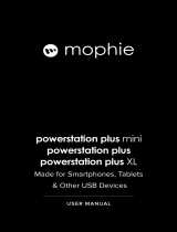 Mophie 3461_PSPLUS-6K-2N1-SGRY-BLK User manual
