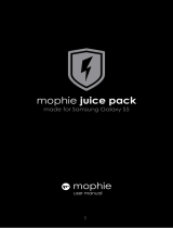 Mophie Juice pack - Galaxy S5 User manual