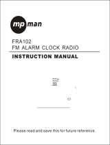MPMan FRA102 Owner's manual