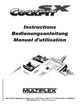 MULTIPLEX COCKPIT SX Owner's manual