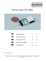 MULTIPLEX Empfaenger Rx 6 Light Micro Owner's manual