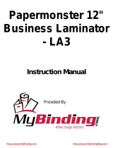MyBinding Papermonster LA4 User manual