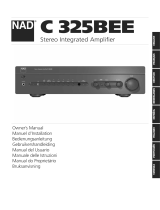 NAD Electronics C 325BEE User manual