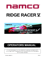 NAMCO Ridge Racer V Arcade Battle User manual