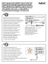 NEC NP-UM330X User manual