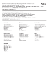 NEC WM-46UN-L User manual