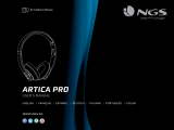 NGS White Artica Pro bluetooth User manual