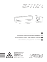 Olimpia Splendid Nexya S4 E Duct Inverter Multi Owner's manual