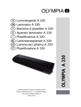 Olympia Laminator A330 User manual