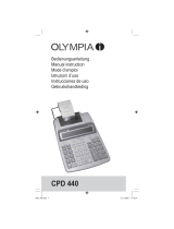 Olympia CPD 440 Operating instructions