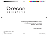 Oregon Scientific BAR339P User manual