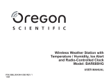 Oregon Scientific BAR688HG User manual