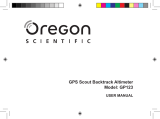 Oregon Scientific GP123 User manual