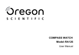 Oregon Scientific RA126 User manual
