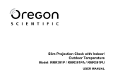 Oregon Scientific RMR391P User manual