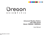 Oregon Scientific RMS600 / RMS600A User manual